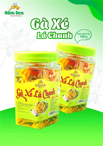 GÀ XÉ LÁ CHANH ĂN LIỀN